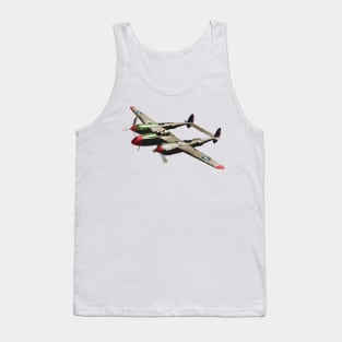 P38 Lightning Fathers Day Tank Top